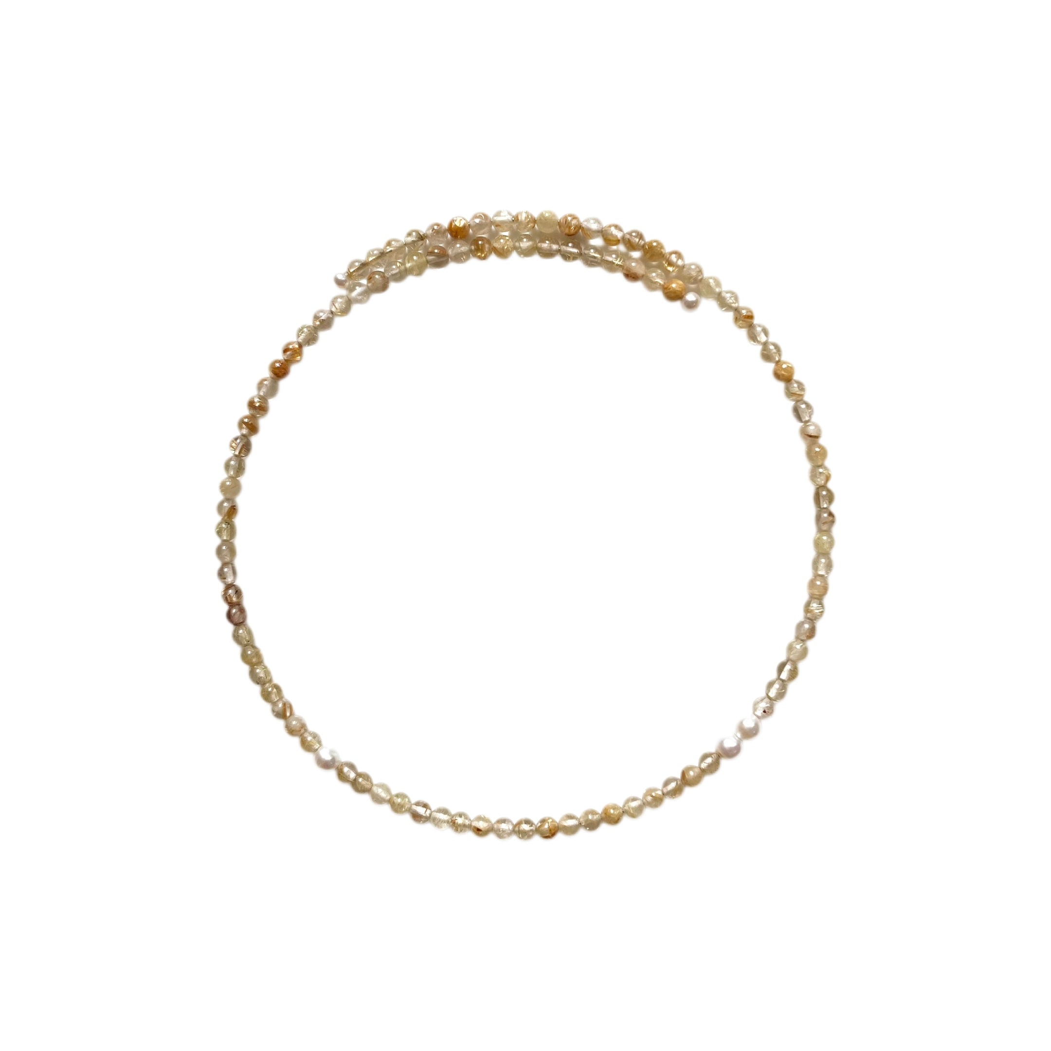 Mille Auda 《 Rutilated Quartz 》 Necklace