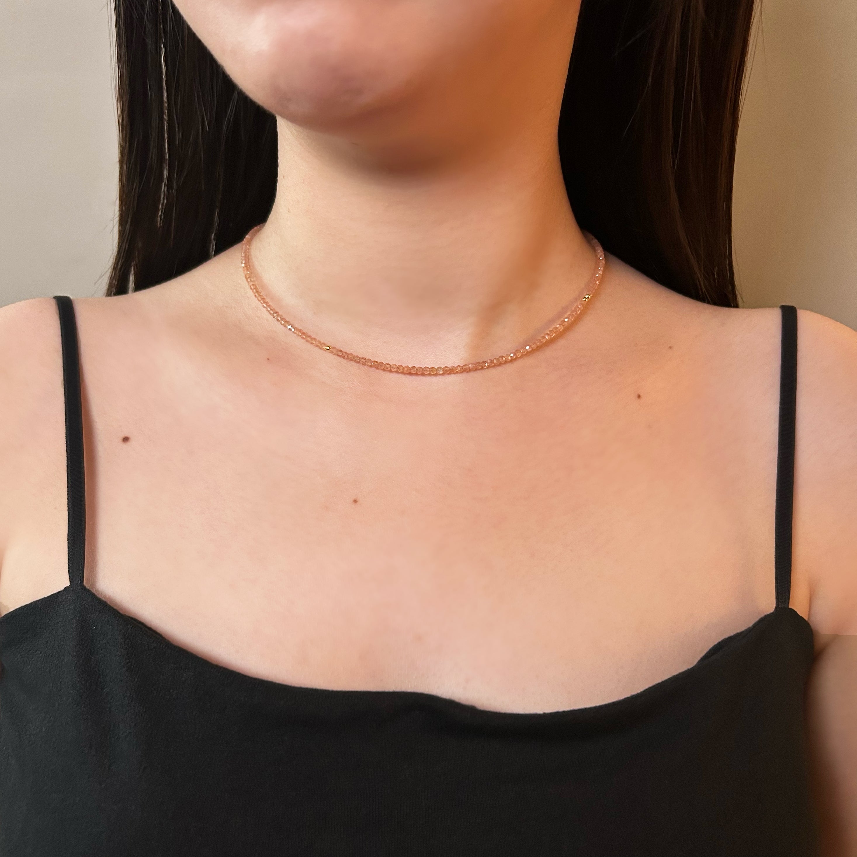 【rn】 Mille 《 Sunstone 》 Necklace
