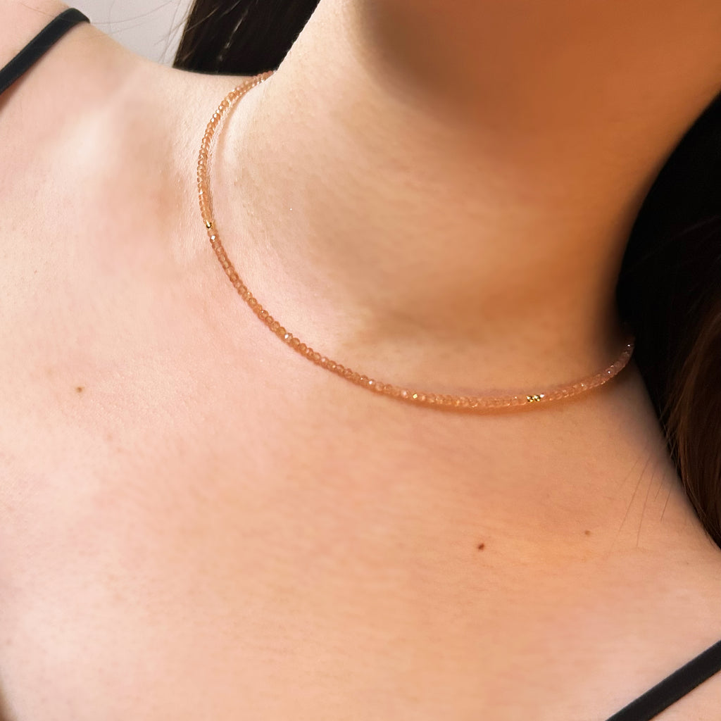 【rn】 Mille 《 Sunstone 》 Necklace