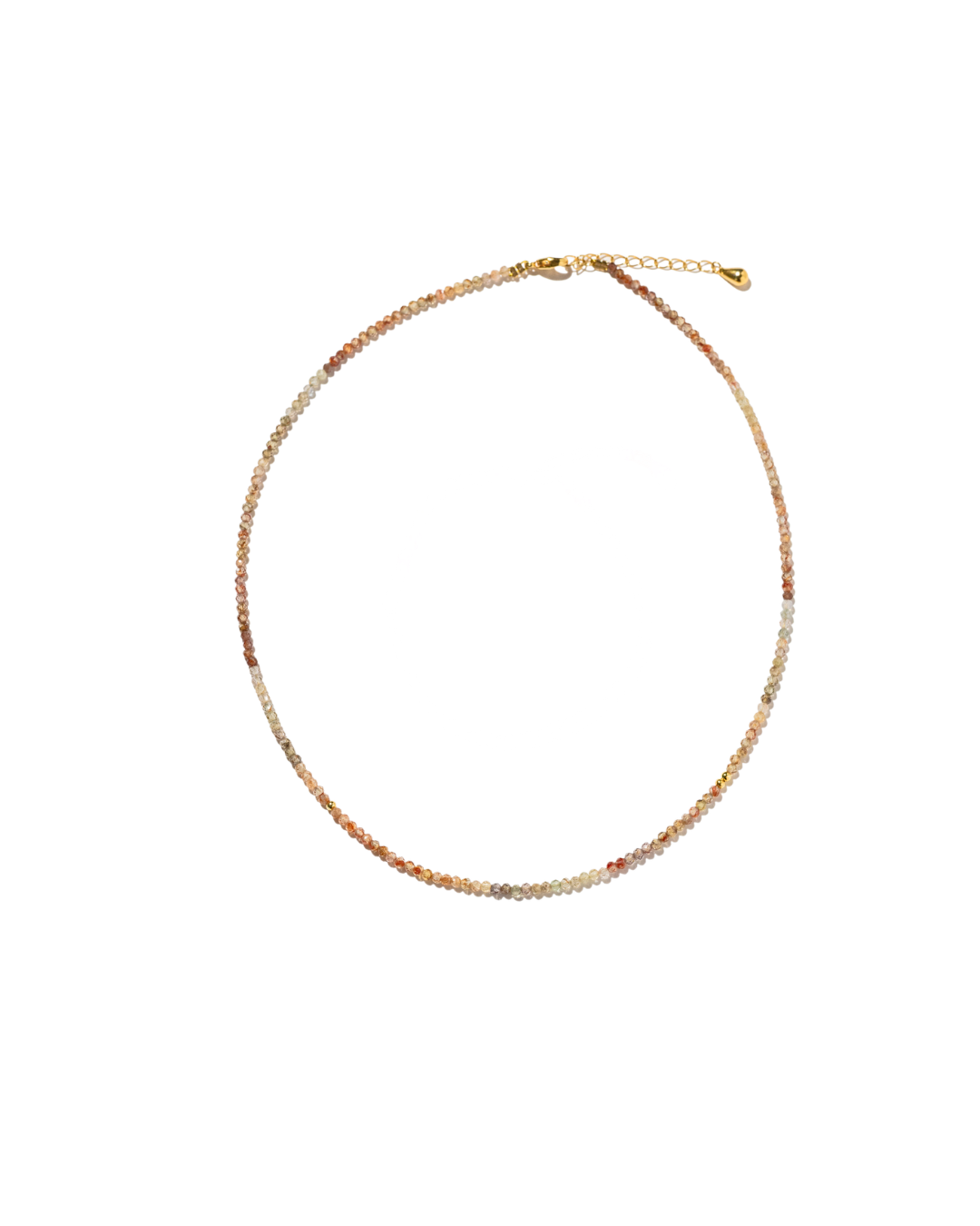【rn】 Mille 《 Natural zircon 》 Necklace