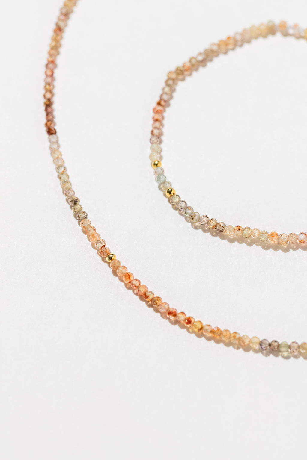 【rn】 Mille 《 Natural zircon 》 Necklace