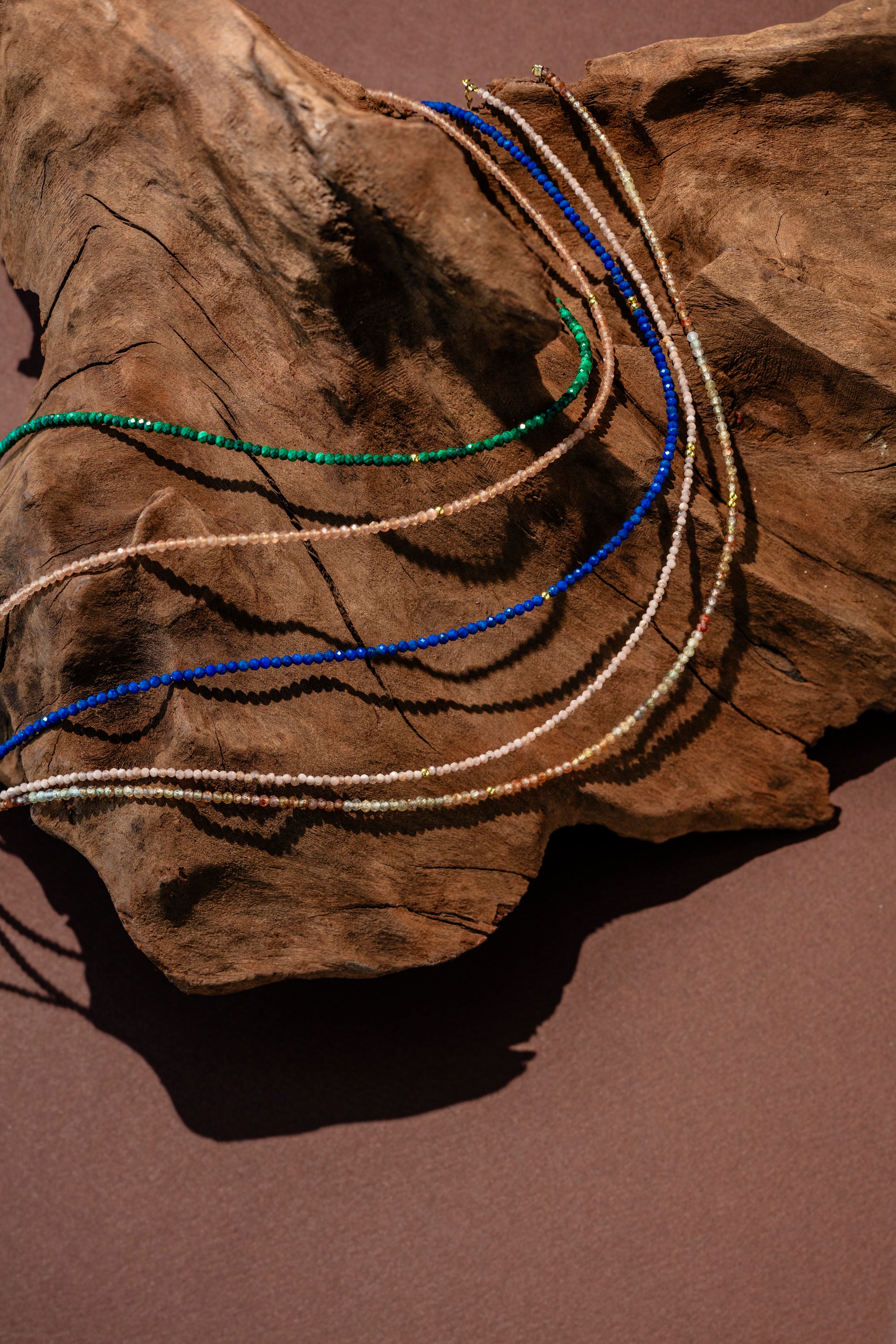 【rn】 Mille 《 Rhodochrosite 》 Necklace