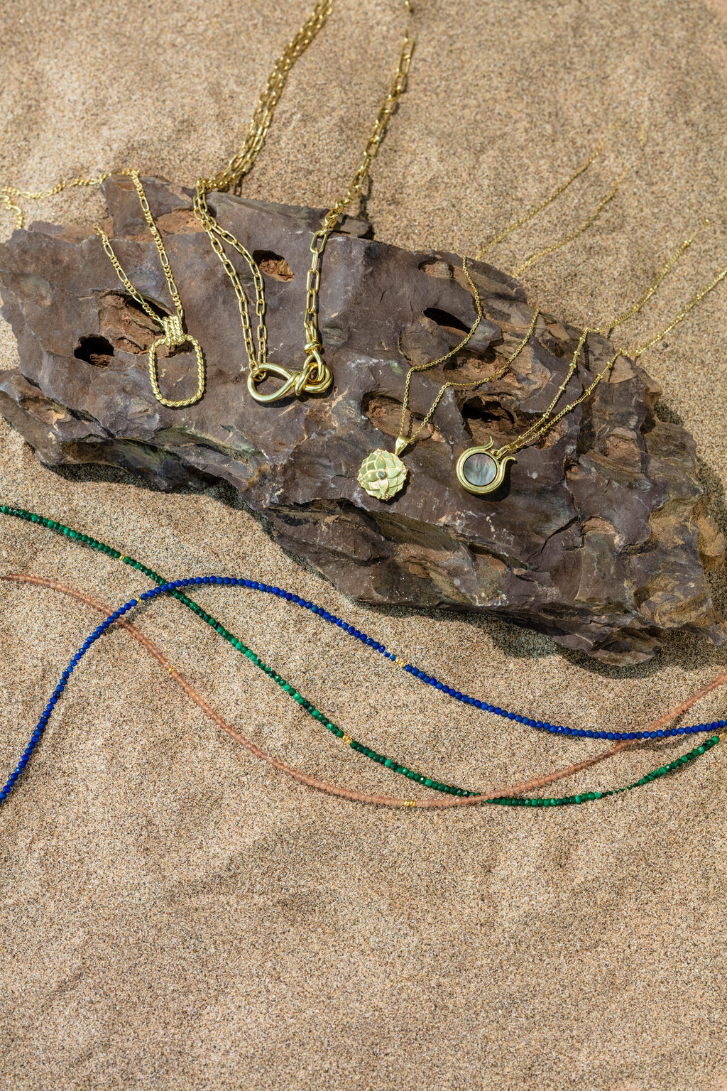【rn】 Mille 《 Malachite 》 Bracelet