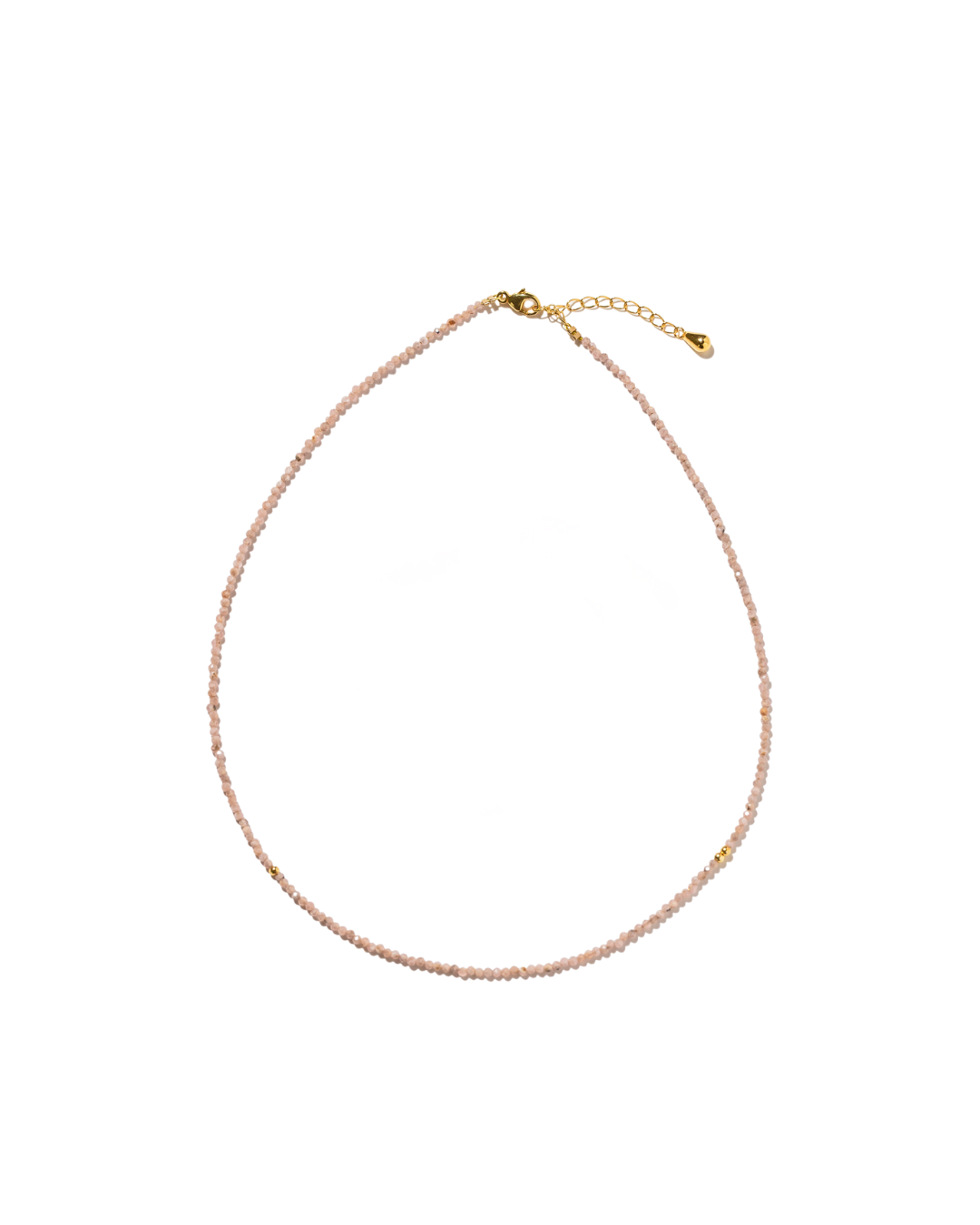 【rn】 Mille 《 Rhodochrosite 》 Necklace