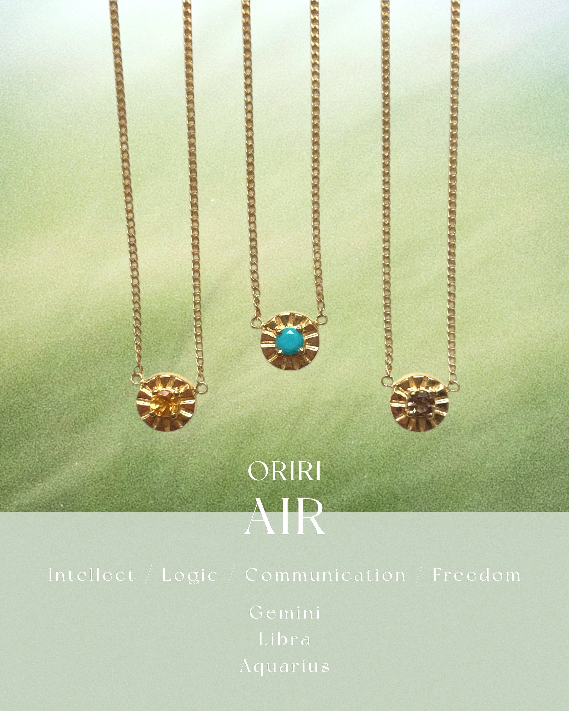 【Libra】ORIRI《 Turquoise 》Necklace