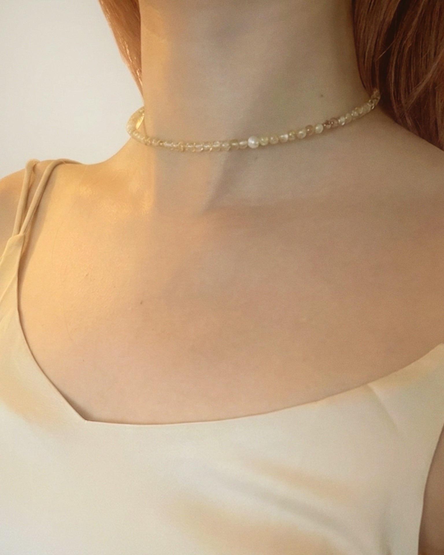 Mille Auda 《 Rutilated Quartz 》 Necklace