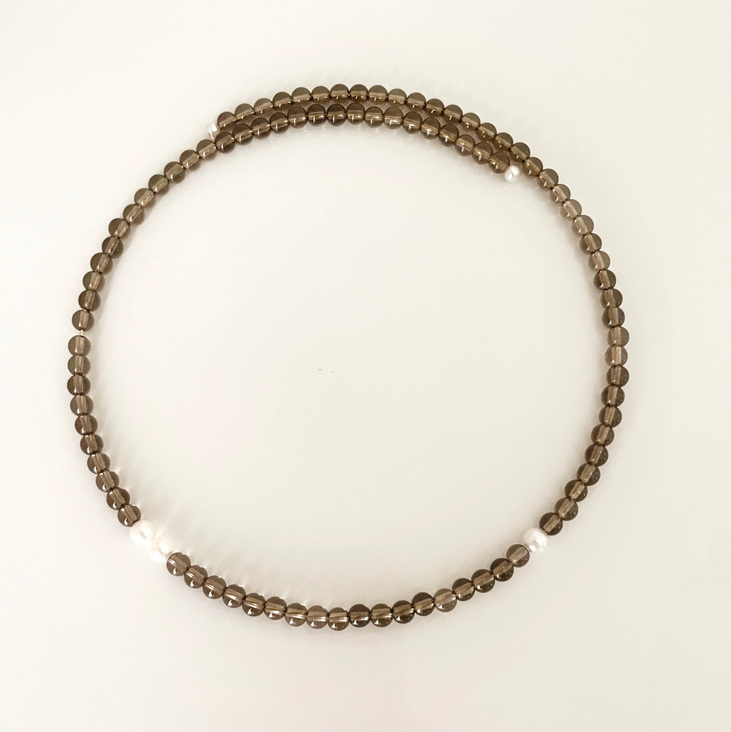 Mille Auda 《 Smoky Quartz 》 Necklace