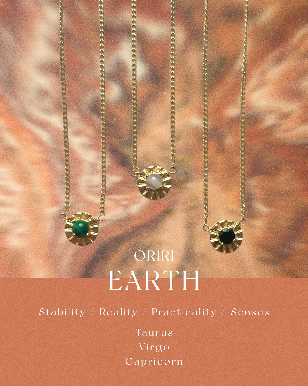 【Taurus】ORIRI《 Malachite 》Necklace