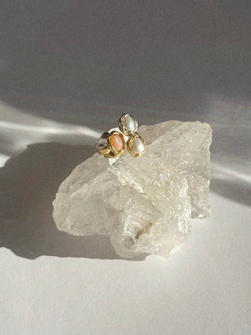 The World Is My Oyster 《Ring》（Pearl）Silver