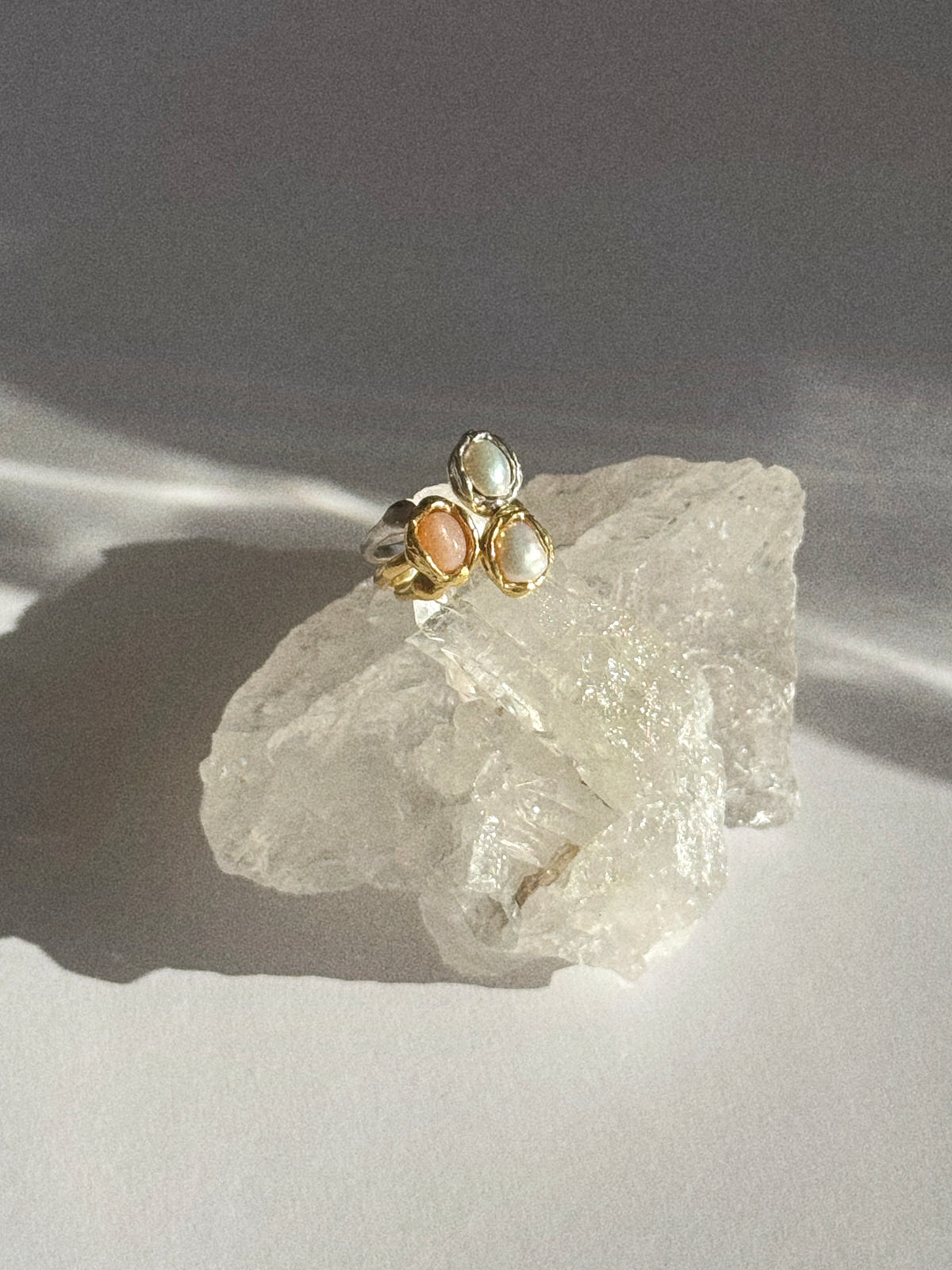 The World Is My Oyster 《Ring》（Pearl）Silver