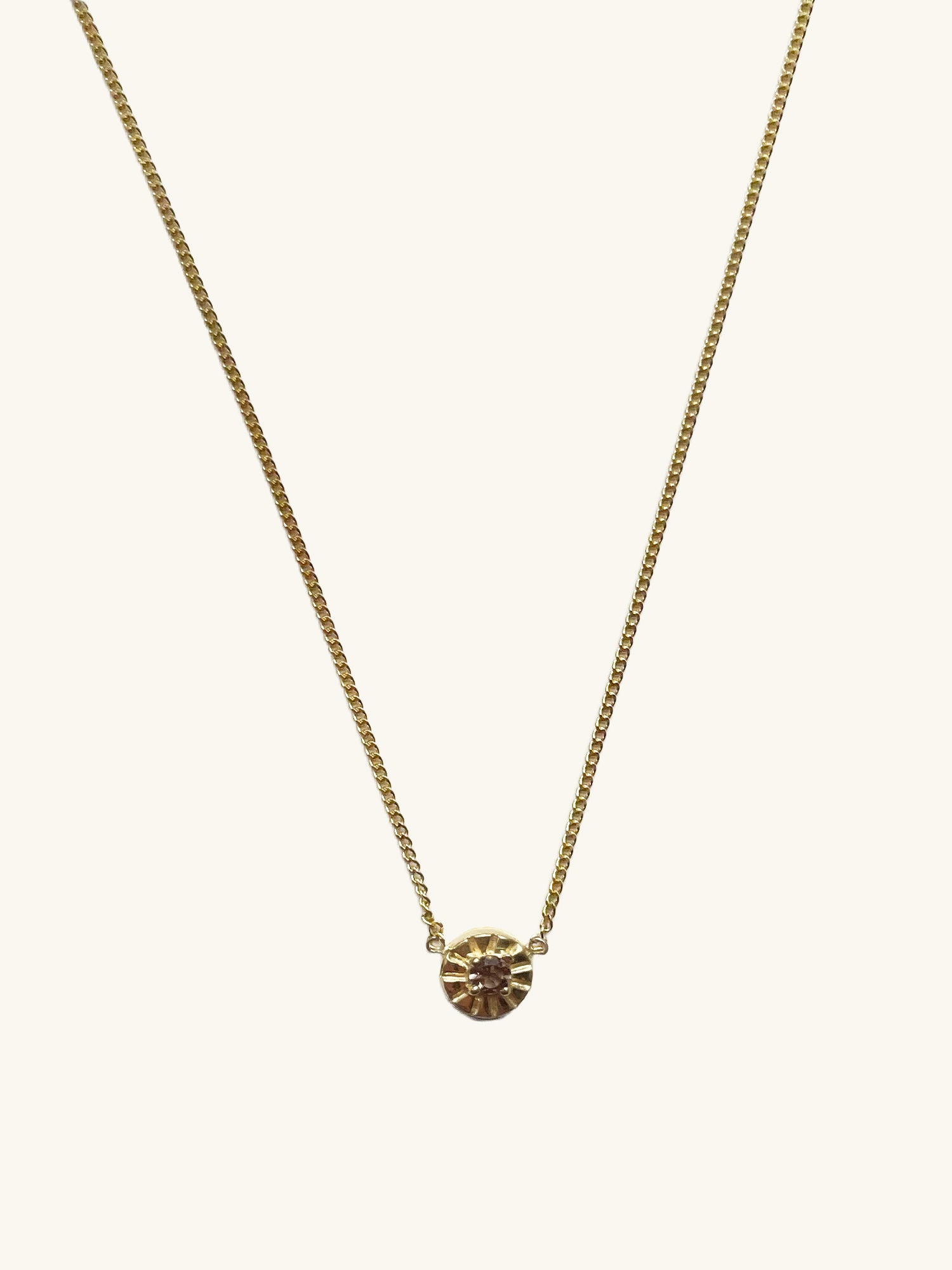 【Aquarius】ORIRI《 Smoky Quartz 》Necklace
