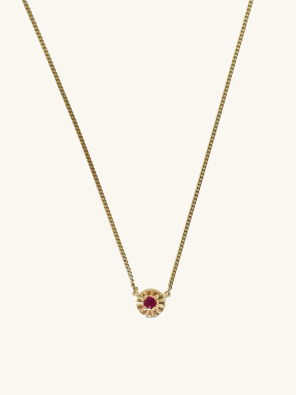 【Aries】ORIRI《 Ruby 》Necklace