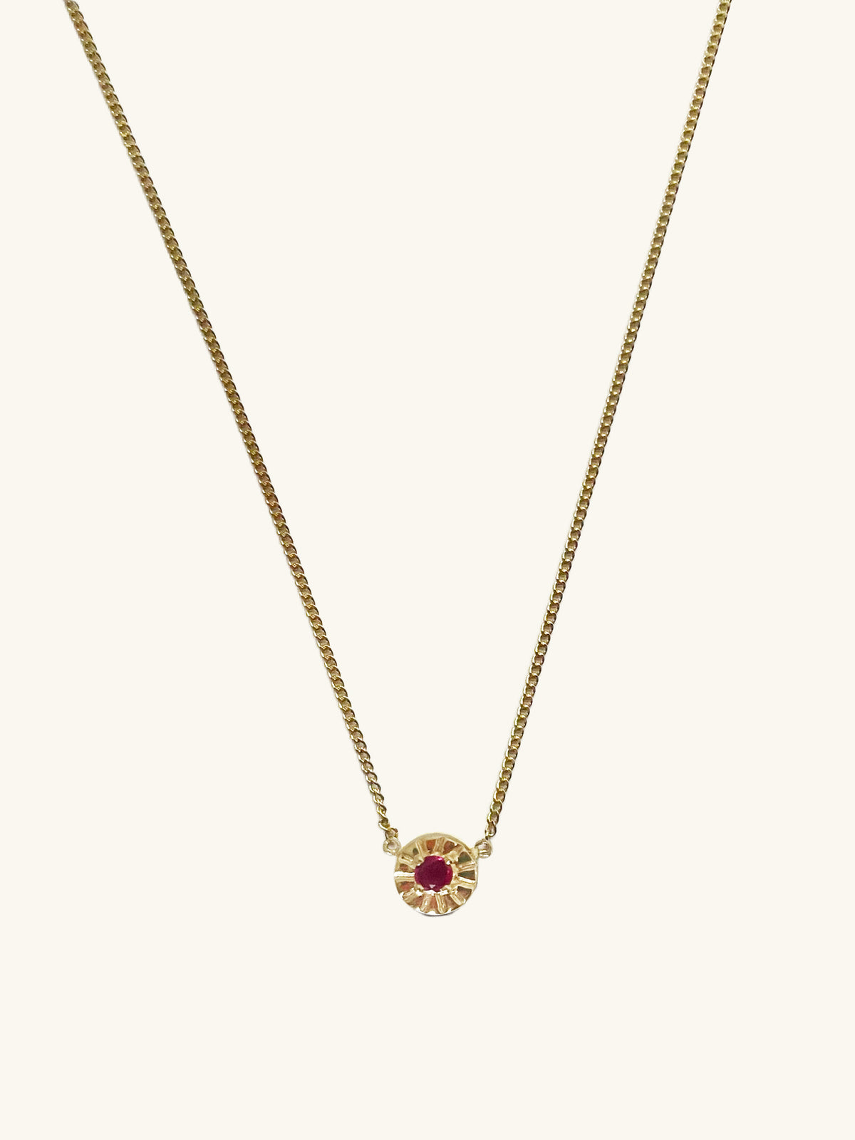 【Aries】ORIRI《 Ruby 》Necklace