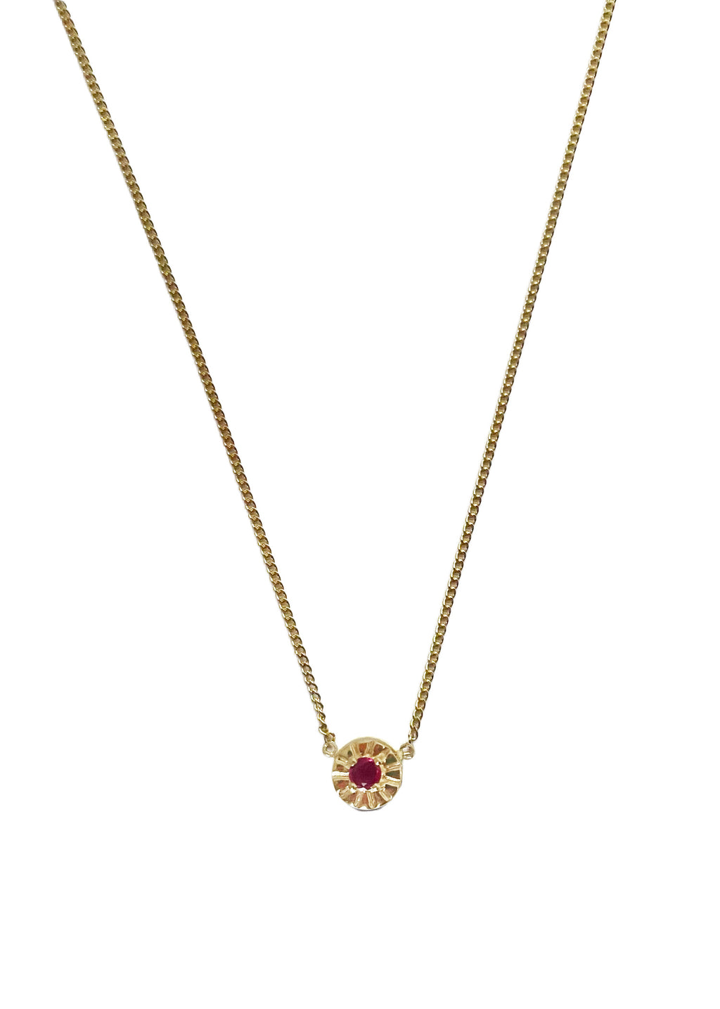 【Aries】ORIRI《 Ruby 》Necklace