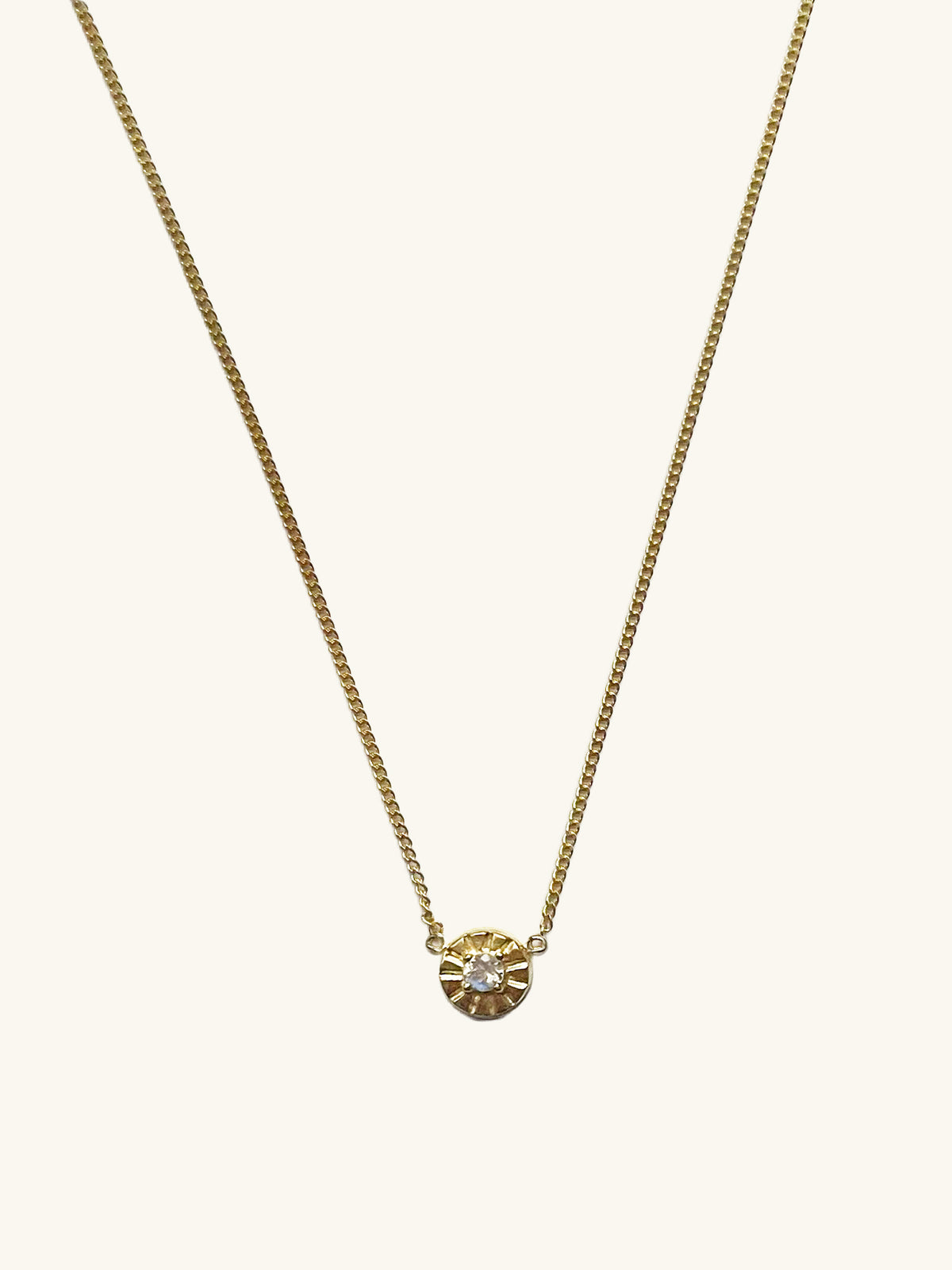 【Cancer】ORIRI《 Blue Moonstone 》Necklace