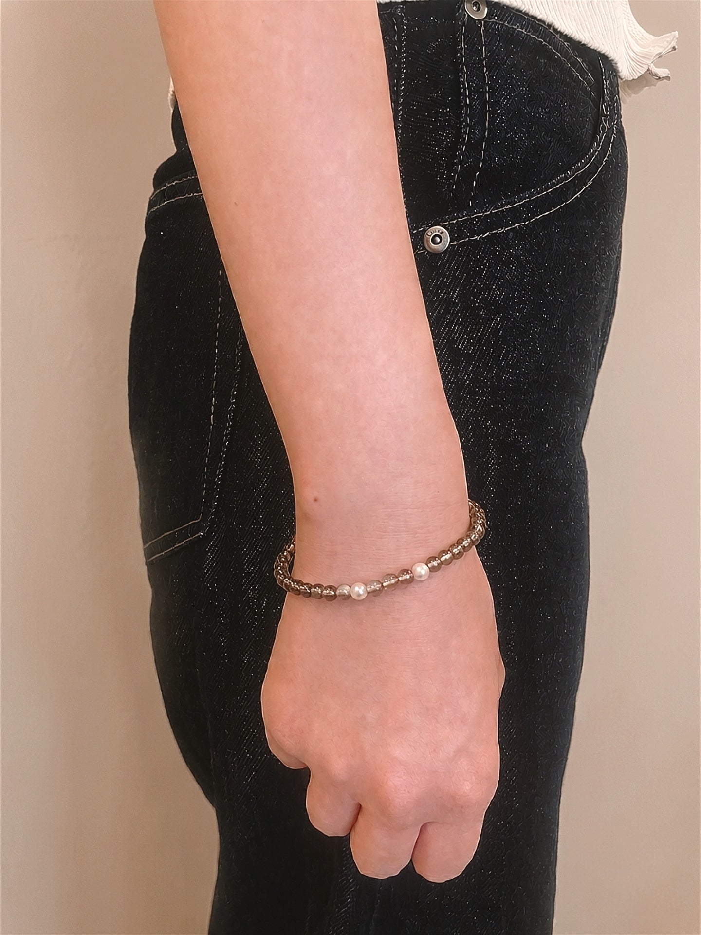 Mille Auda 《 Smoky Quartz 》 Bracelet
