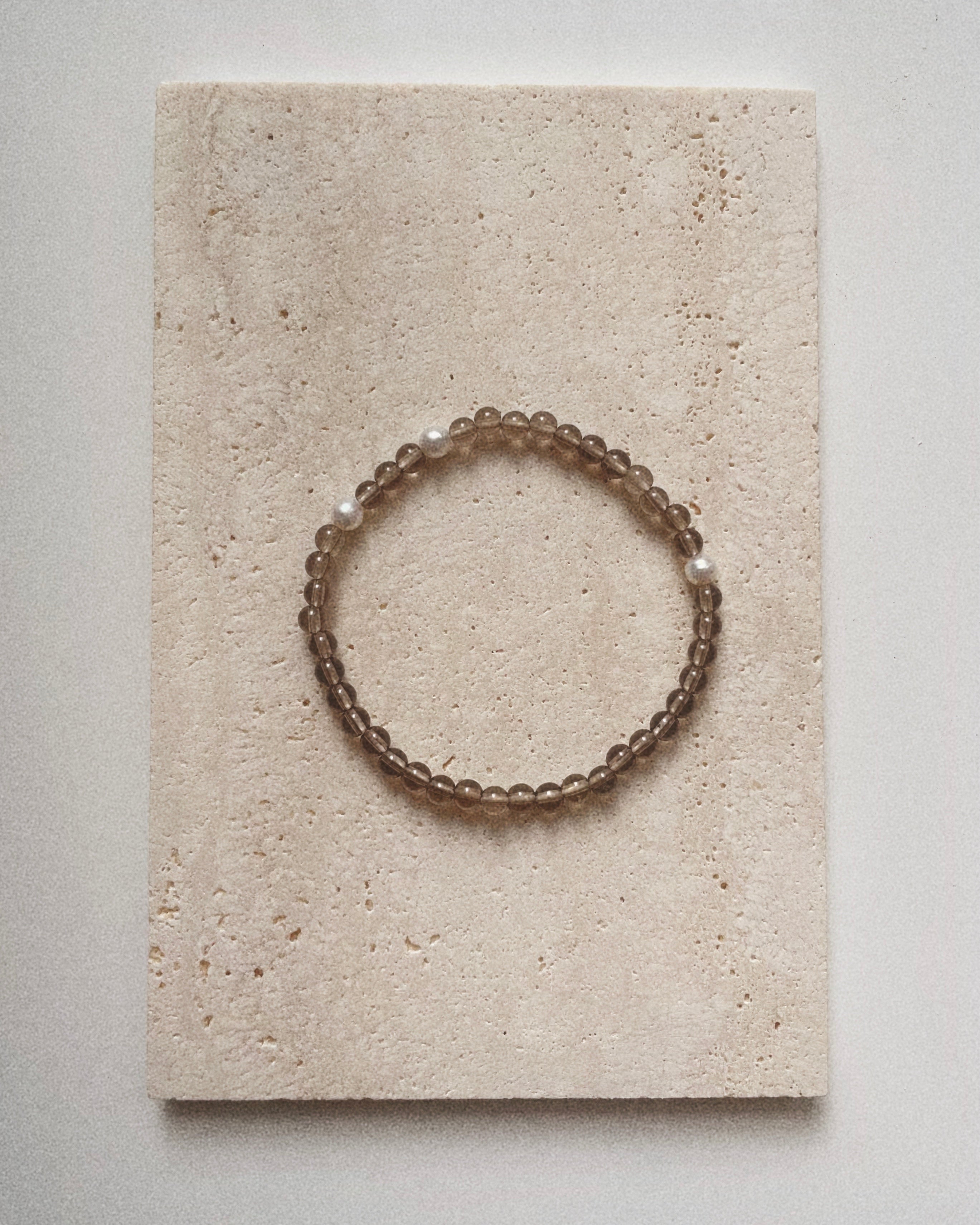 Mille Auda 《 Smoky Quartz 》 Bracelet