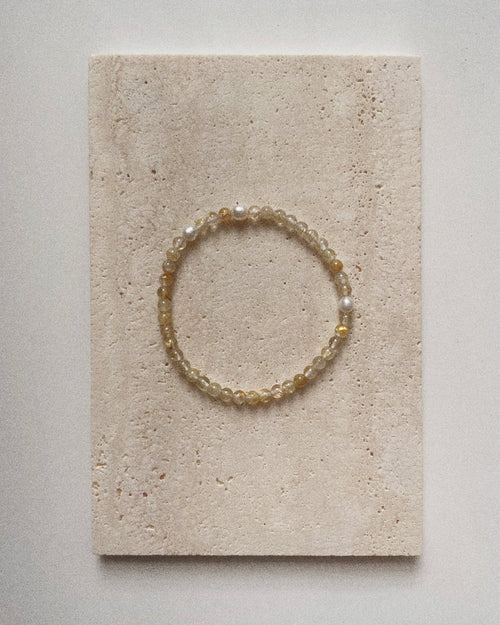 Mille Auda《Rutilated Quartz 》 Bracelet