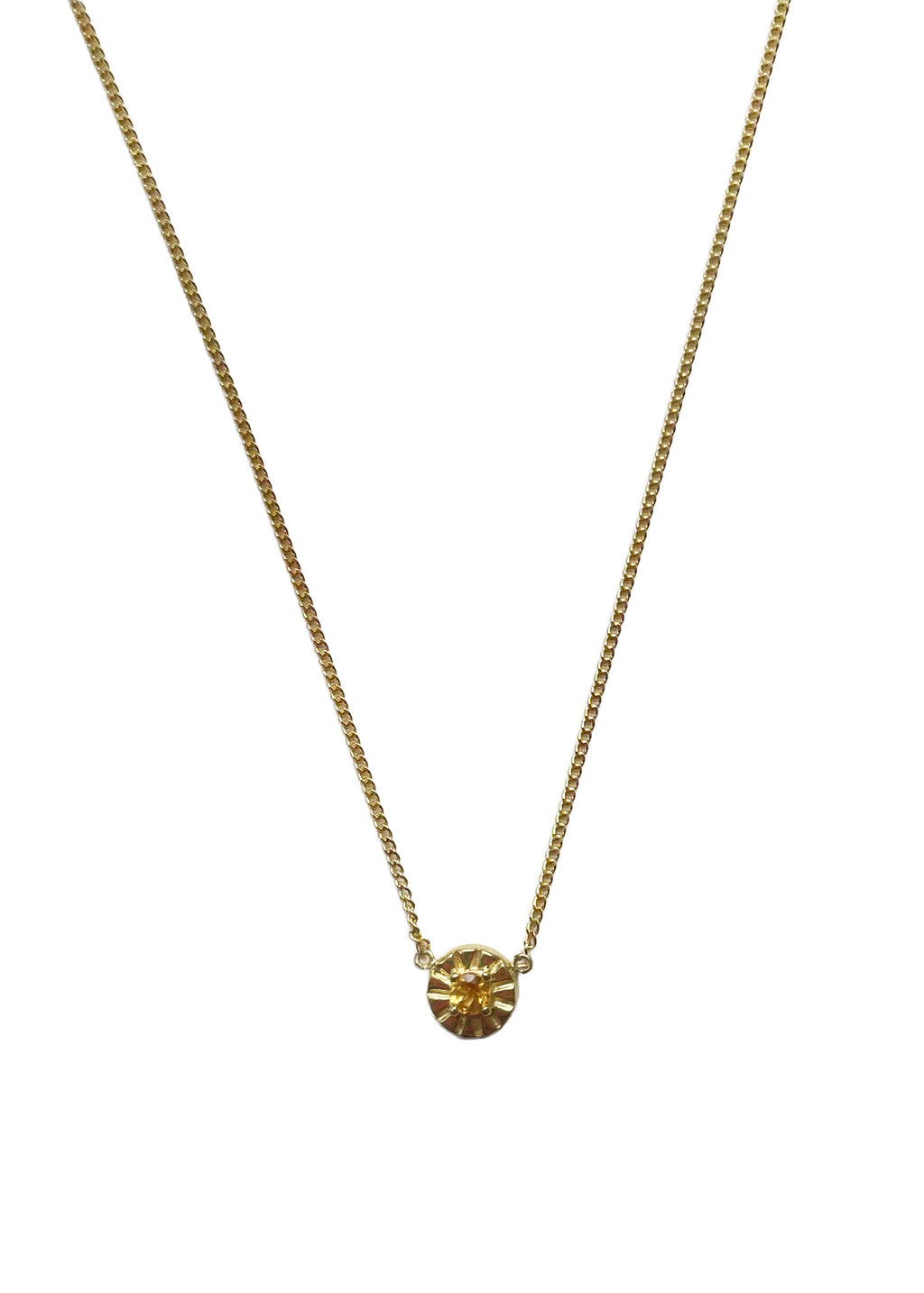 【Gemini】ORIRI《 Citrine 》Necklace