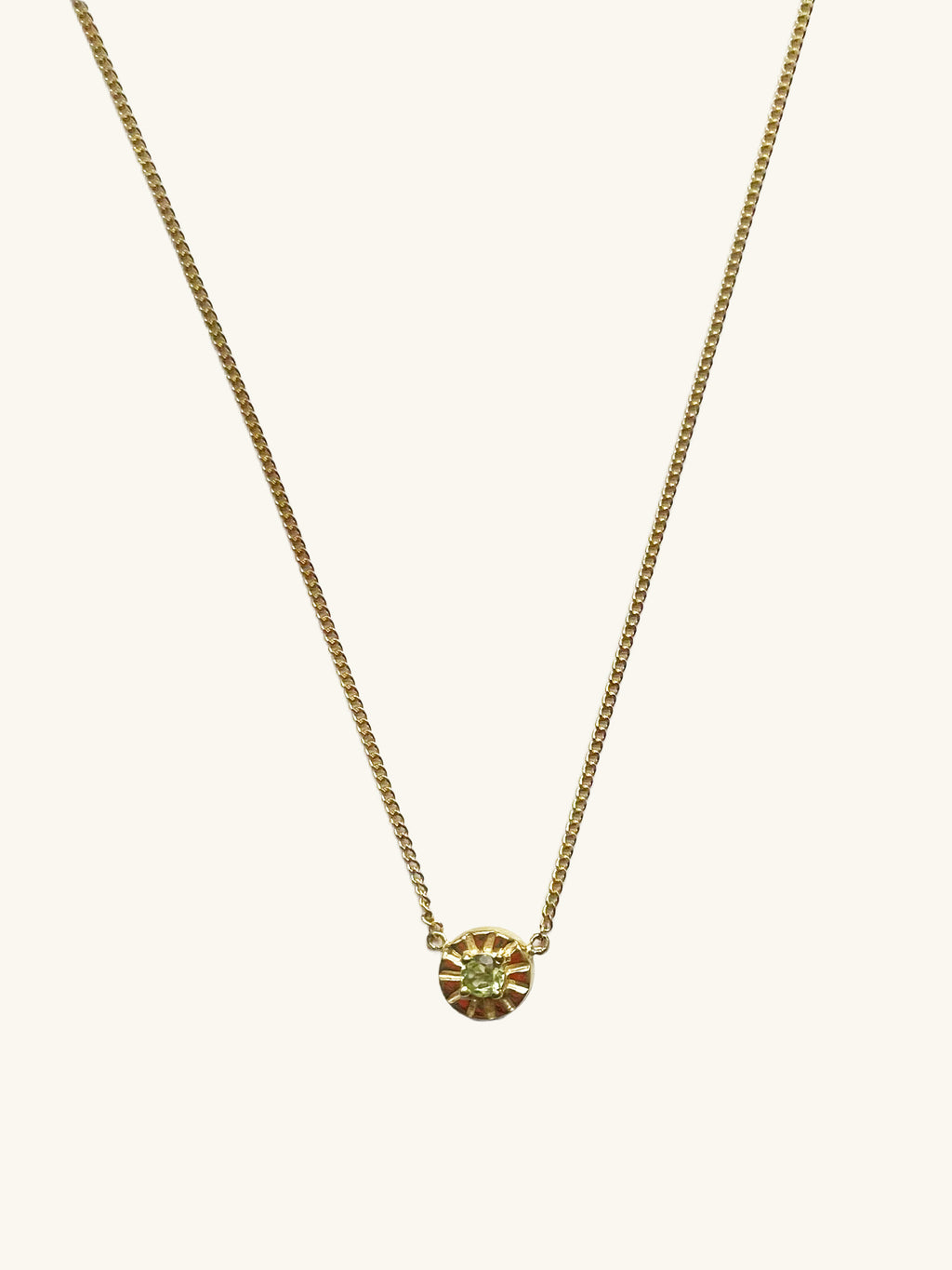 【Leo】ORIRI《 Peridot 》Necklace
