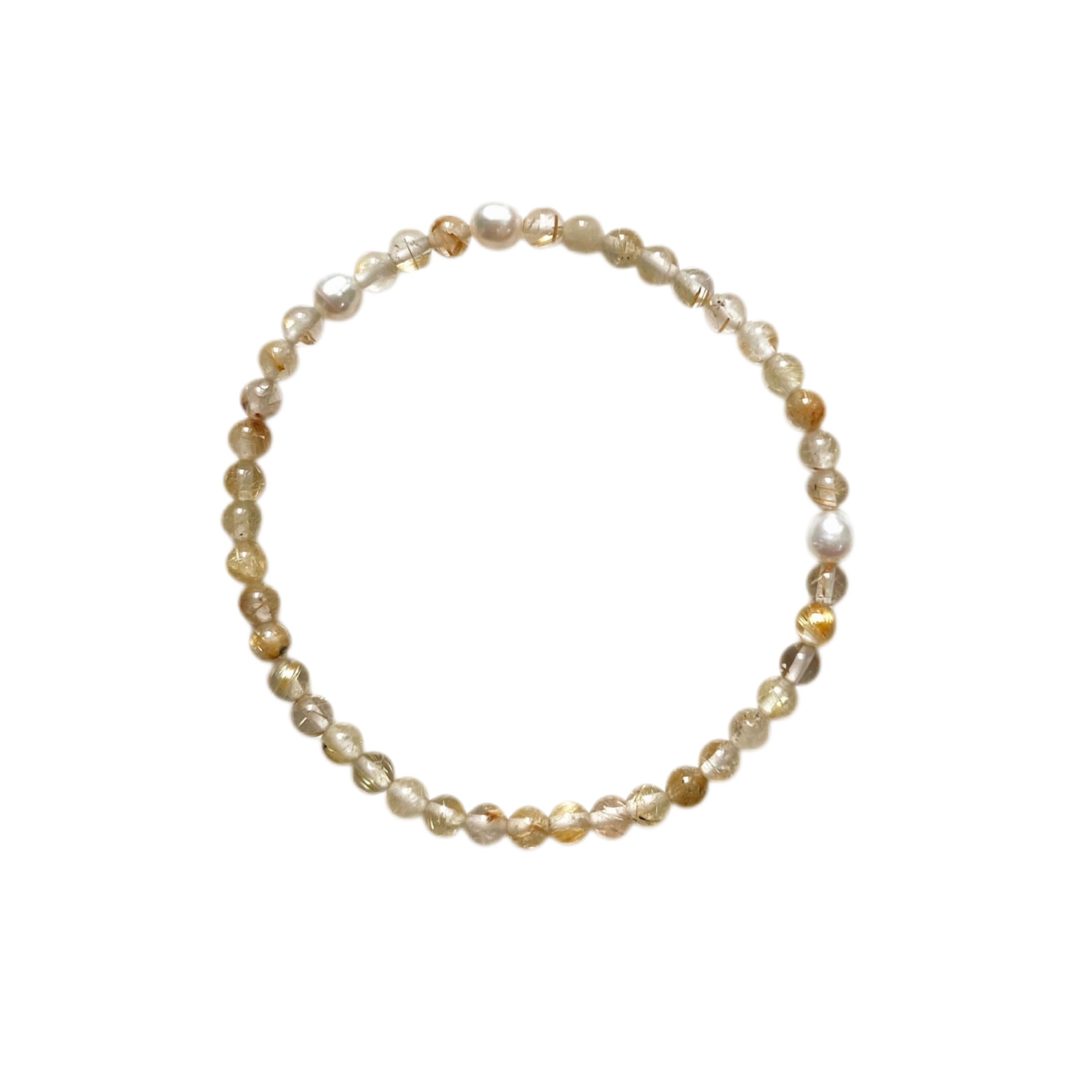 Mille Auda《Rutilated Quartz 》 Bracelet