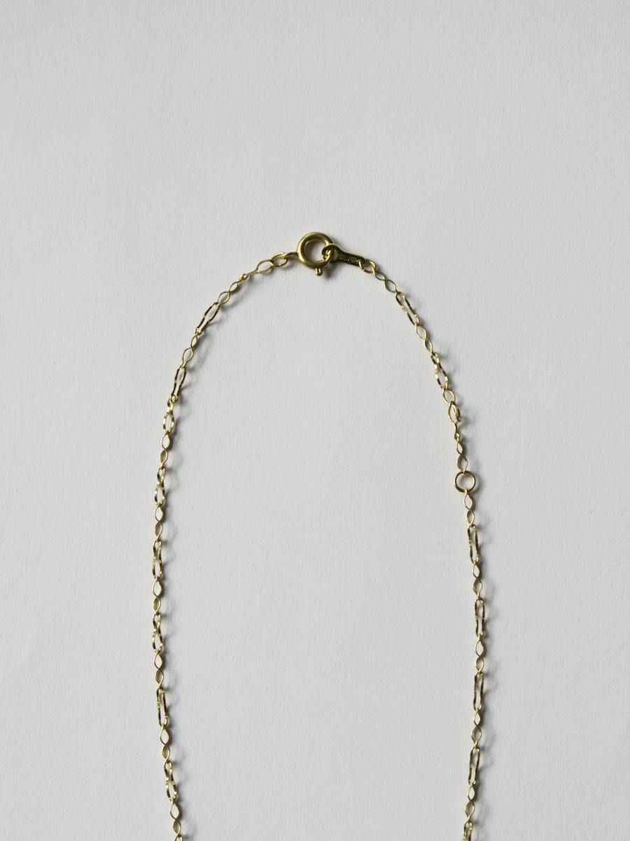 The World Is My Oyster 《Necklace》（Moonstone）
